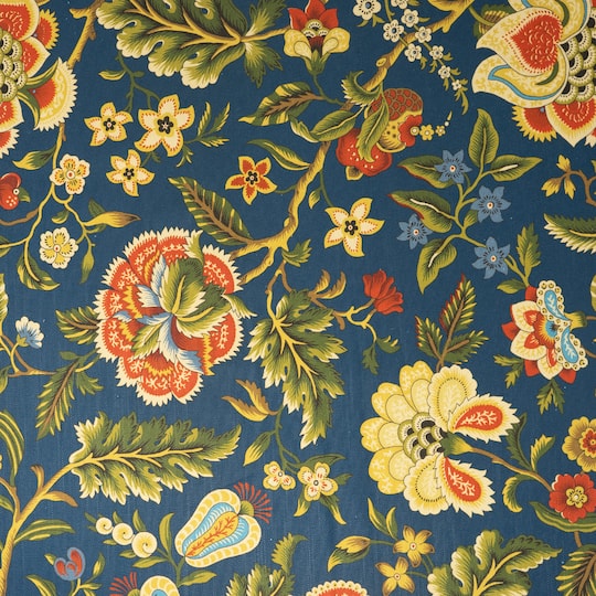 Waverly Imperial Dress Jewel Cotton Slub Home Décor Upholstery Fabric